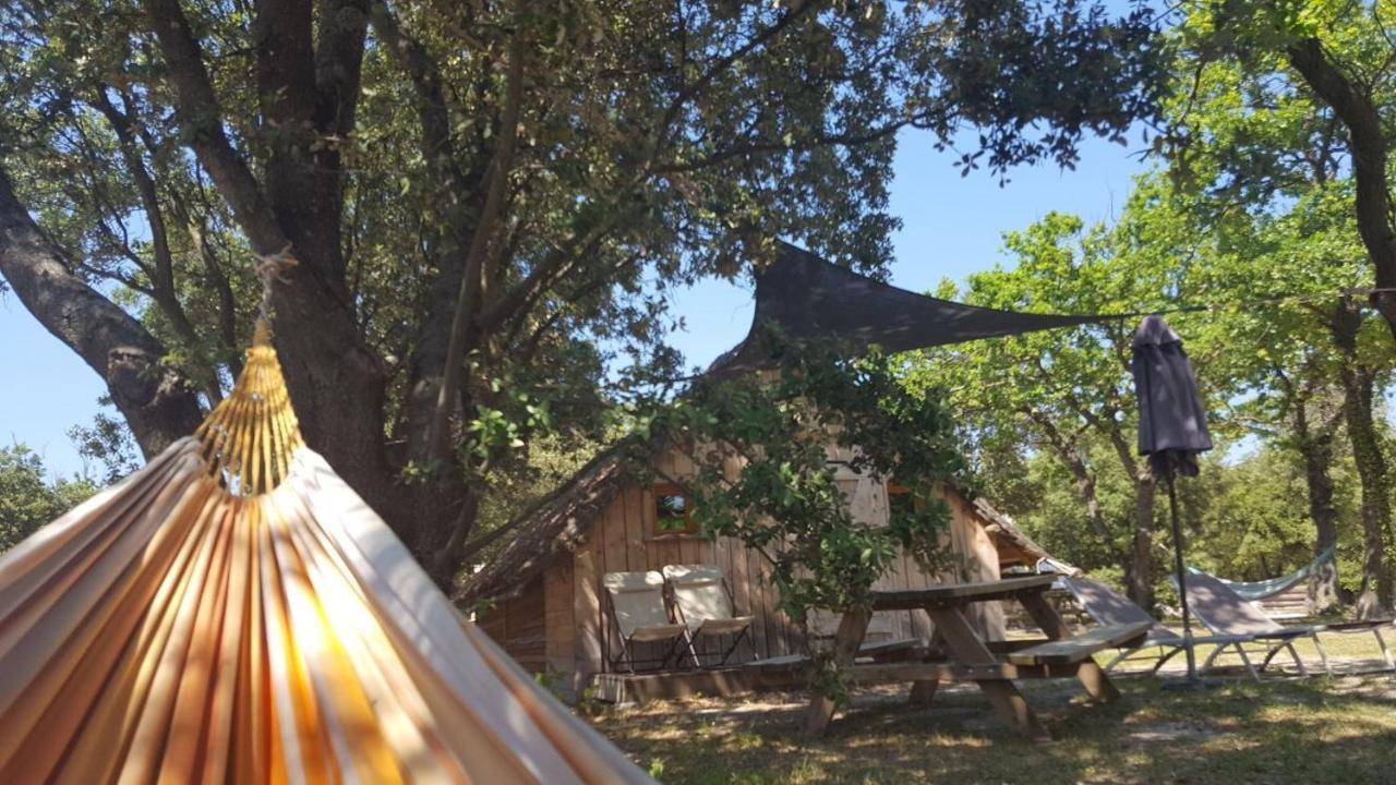 Lodges En Provence - Ecogites & Restaurant Insolites Richerenches ภายนอก รูปภาพ