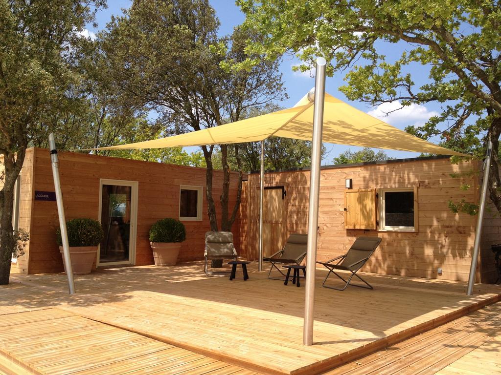 Lodges En Provence - Ecogites & Restaurant Insolites Richerenches ภายนอก รูปภาพ